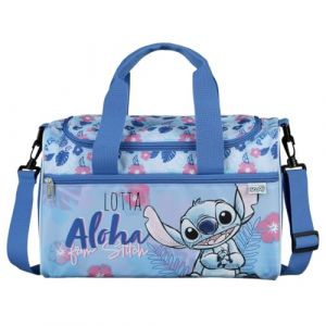 Disney Stitch Sac de sport, pour enfant, personnalisable, petit sac de voyage, pour fille, Stitch bleu, Sac de sport (minimutz, neuf)