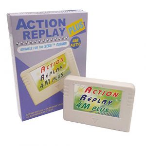 Action Replay 4M Plus - ultimative Erweiterung für Ihren Saturn-KonsoleAction Replay 4M Plus - amélioration ultime pour votre console Saturn (TransChased, neuf)