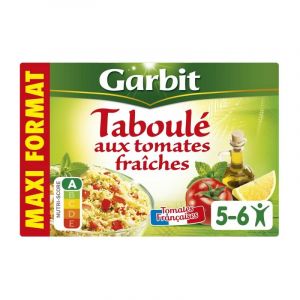 GARBIT - Taboulé Aux Dés De Tomates Fraiches Citron Et Huile D'Olive 730G - Lot De 4 (Les Trois Mousquetaires, neuf)