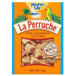 Beghin Say la Perruche pur canne Rough Cut Cubes (500g) brun - Paquet de 2 (The Marvellous Group, neuf)