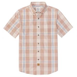 Dubinik&reg; Chemise Homme Manches Courtes Carreaux De Travail Poche Casual &Eacute;t&eacute; Chemisette Homme Bouton Chemise Carreaux Homme (Dubinik&reg;EU, neuf)