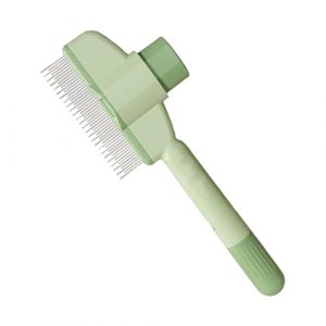 Brosse De Massage Pour Animaux De Compagnie - Peigne Pour Épilation Confortable Pour Animaux De Compagnie | Pinceau Pour Chien Léger Pour L'Éparplement | Chien Et Chat Slicer C0MB Pour Animaux Dôme (hhxian, neuf)