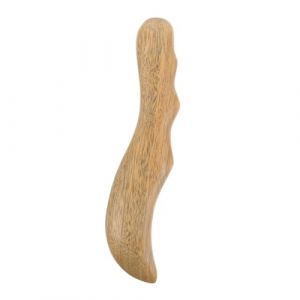 DEARMAMY Planche À Gratter Ergonomique En Forme De Couteau De Massage En Bois De Santal Outil De Massage Manuel Pour Usage Domestique (Liiane, neuf)
