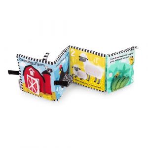 Baby Einstein Farm Explorers Counting at The Farm Livre d'activit&eacute;s Souples multisensorielles pour Le Ventre &agrave; partir de 0 Mois (Fast Media Ships From USA, neuf)