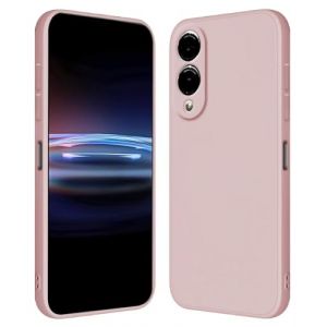 RankOne Coque pour Samsung Galaxy S25 Edge (6.7" inches) &Eacute;tui en Silicone TPU Souple - Poudre de Sable (Rankone, neuf)