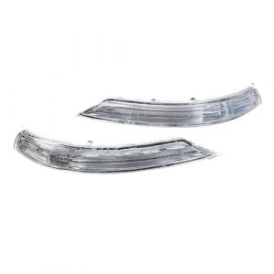 Lat&eacute;ral R&eacute;troviseur Clignotant Pour VW Pour Touareg 2007 2008 2009 2010 2011 7L6949101C 7L6949102C R&eacute;troviseur Lat&eacute;ral De Voiture Clignotant LED Lampe Ambre D'indicateur De Miroir D'aile(Left and Righ (wanghuaweilaile, neuf)