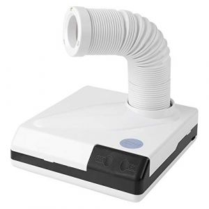 Aspirateur de table de 60 W pour ongles, aspirateur à poussière d'ongles, avec puissance puissante, pour manucure et pédicure (blanc) (Rotekt, neuf)