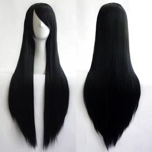 HBYLEE Perruque pour cosplay Umi Sonoda Ruka Jabami Yumeko 80 cm Noir Blanc Rouge Violet Rose 19 couleurs Perruque droite longue perruque synthétique Cosplay + bonnet de perruque n° 1 (弘玟商贸店, neuf)