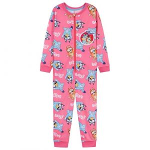 BlueY Pyjama Combinaison Fille, Pyjama Grenouillere Enfant Douce et Confortable V&ecirc;tement de Nuit Cadeau Fille (Rose, 5-6 Ans) (Get Trend., neuf)