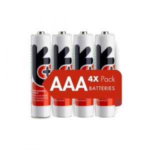 Uniross Pack de 4 Piles Rechargeables AAA/HR03 1100 NIMH HYBRIO, 1.2V (Stock Bureau Maison Bien-être, neuf)