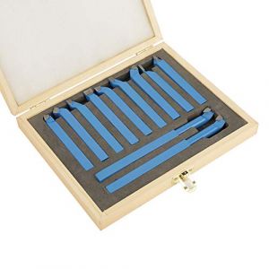 Proxxon Kit Hartmeta 11 Pi&egrave;ces 8 * 8Mm Outils de Tour Carbure &agrave; Pointe de Soudage Fraisage Coupe Tournage Ensemble D'outils (efancya, neuf)