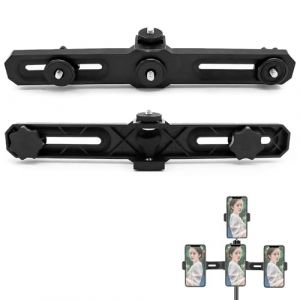 THQAE 4 en 1 Bracket Flash 27 cm, Vis 1/4 Support Flash Extension, Adaptateur Sabot, Accessoires pour Flash Appareil Photo Reflex num&eacute;rique, Microphone, Lumi&egrave;re LED (ProTechika O&Uuml;, neuf)