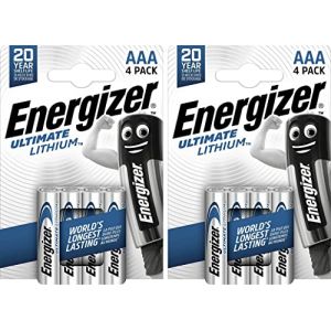 Energizer Ultimate L92 Lot de 8 Piles au Lithium AAA (FLASH Expédition garantie sous 24h, neuf)