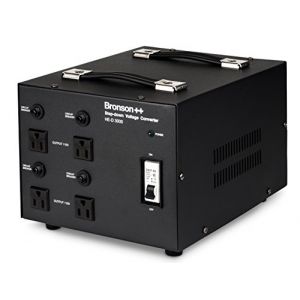 Bronson++ HE-D 3000 Transformateur - 110 Volts Sortie AC - Haute efficacité/Faible Bruit USA Convertisseur de Tension - 3000 Watts - Bronson 3000W (Bronson Energy, neuf)
