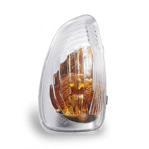 Clignotant Latéral Clignotant Rétroviseur Extérieur pour RENAULT Master III(EV/FV/HV/JV/UV)02/2010-UP NISSAN NV400 11/2011-UP OPEL Movano B X62 05/2010-UP Gauche single Lentille claire L:261652475R (tula motoren, neuf)