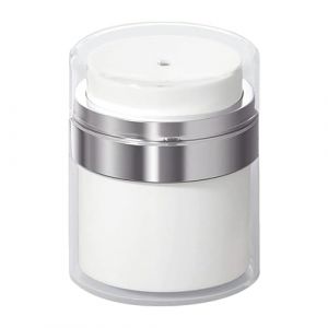 Dispensateur De Pompe Hydratante - Bouteille De Pompe Sans Air | 100 Ml De Pot Cosmétique Pompe Sans Air | Bouteille À Vide De Pot À La Crème | Républication De Taille De Voyage Portable À L'épreuve D (bibortior, neuf)