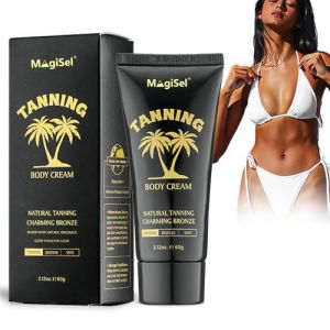 Accélérateur de bronzage de qualité supérieure, Crème Accélérateur de Bronzage, Crème Bronzante Rapide, Pour une utilisation en solarium et comme amplificateur de bronzage en plein air,60g (TUITUII, neuf)