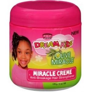 African Pride Dream Kids Olive Miracle Crème anti-casse 170 g (cosmetic pas cher, neuf)