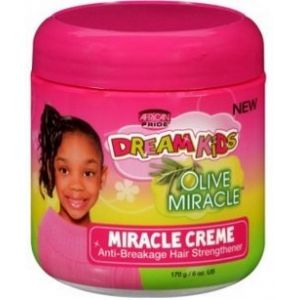 African Pride Dream Kids Olive Miracle Crème anti-casse 170 g (POPULAIRE COSMETIQUES, neuf)