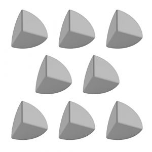 JAWSEU Protege Coin de Table, 8PCS Protection Coin de Table B&eacute;b&eacute; Protection Angle S&eacute;curit&eacute; B&eacute;b&eacute; Angle Droit Anti-Chocs Protege de Coins avec R&eacute;sistant Adh&eacute;sif pour Tables Et Coins de Meubles (Haptre, neuf)