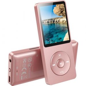 32Go Lecteur MP3 Bluetooth 5.3 avec Haut-Parleur AGPTEK Lecteur Musical sans Perte HiFi 70H Ultra-Longue Autonomie Baladeur Portable avec Radio FM Enregistrement MP3 Sport pour Enfant（sans écouteur） (Dreameater, occasion)