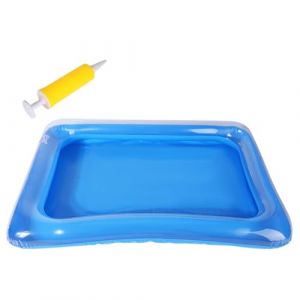 Baignoire &Agrave; Pied Gonflable, Bain De Pied De Piscine Portable Avec Inflateur, Bassin De Trempage De Piscine Pliable Pour Int&eacute;rieur Ext&eacute;rieur, Baignoire De Baignade Des Pieds R&eacute;utilisable, Bol De Grande (haoyhan, neuf)