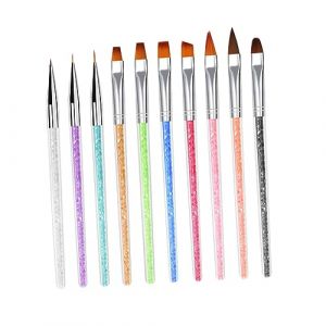 CALLARON 1 Ensemble Ensemble De Stylo Peint D'art D'ongle Stylo D'art D'ongle Stylo De Peinture De Manucure Art Des Ongles Stylo D'art De Manucure Pinceau à Ongles Trousse Manucure (Raindrops On Roof, neuf)