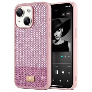 BEZ&reg; Coque pour iPhone 15 Plus Paillette, Coque Compatible avec iPhone 15 Plus Glitter,Coque iPhone 15 Plus Series de Etuis avec Bling & Co., &Eacute;tui en Diamant Etincelant et &agrave; Cristal Bling, Taffy Rose (TheBlingZ., neuf)