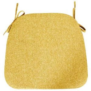 BLLMTEAR Galette de Chaise Lot de 1, Coussin Chaise Cuisine Lavable, Galette de Chaise Dehoussable Lavable, 3cm éPais Coussins de Chaises D'Interieur(05,1pc:38x35cm/15x14in) (Achievements shop, neuf)