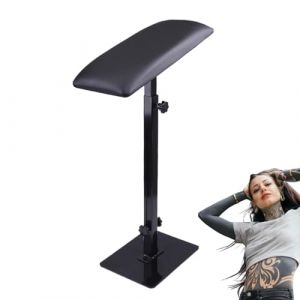 Tatouage Bras Retraite Hauteur Réglable Tatouage Bras Jambe Repos Pad Retraite Bras Jambe Tatouage Chaise | Support d'accoudoir doux économiseur d'espace Outils de tatouage pour les amoureux et les (ziokuga, neuf)