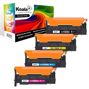 Koala Compatible Cartouche de Toner Remplacement pour Samsung CLT-K404S CLT-C404S CLT-M404S CLT-Y404S CLT-P404C pour Xpress SL C430 C430W C480 C480W C480FW C480FN Imprimante (Noir Cyan Magenta Jaune) (Lucky Suppliers, neuf)