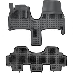 MOTOS Tapis de Voiture en Caoutchouc pour Peugeot 807 2002-2014 Am&eacute;liorez Votre Confort de Voyage avec Le Tapis antid&eacute;rapant pour Voiture - Tapis de Sol pour Voiture Tous Temps, Protection Contre Les (MOTOS EU, neuf)