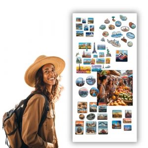 Anwicar Tableau Magnétique - Tableau Effaçable en Acier - Idéal pour Aimants et Notes - Tableau Noir Magnétique Mural - Compatible avec Marqueurs Craie - Kit de Montage Inclus - 100x50 cm - Blanc (Anwicar, neuf)