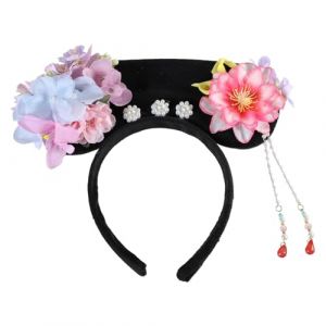 LLINthy Bandeau classique de princesse antique pour femme - Bandeau de costume chinois vintage - Bandeau traditionnel pour femme (JUNJUNli, neuf)