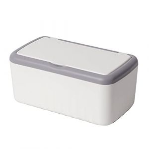 URFEDA Boîte à Lingettes Humides, Rangement Boite de Mouchoirs en Papier, Distributeur de Lingettes Humides avec Couvercle, Boîtes à Lingettes Bebe, Distributeur de Lingettes pour Maison Bureau (iShang Direct, neuf)