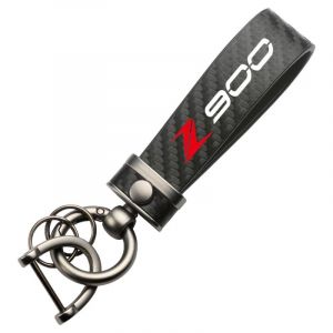 Porte-Cl&eacute;s De Moto En Alliage De Zinc Et Fiber De Carbone ABS, Pour Kawasaki Z900 Z 900, Cadeaux (XIMOTO, neuf)