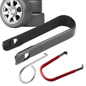 Generisch Extracteur | pour enlever le cache écrou de roue, compatible avec les voitures et les SUV, 3 pièces pour enlever le cache écrou de roue et cache moyeu en acier robuste (jingcangche, neuf)