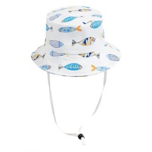 JEYORZY 1 Pcs Chapeaux de Soleil Protection Solaire Chapeau de p&ecirc;cheur Chapeau pour Enfant pour B&eacute;b&eacute; 3-12 Mois Chapeau Anti UV de Large Bord B&eacute;b&eacute; Filles Gar&ccedil;on d&rsquo;&Eacute;t&eacute; Plage Vacance (Wacicy EU, neuf)