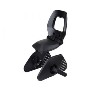 BOBIKE 8011900001 - Siège Vélo Arrière pour Porta-Bagages MIK-HD One Junior, pour Enfants de 6 Ans et Plus Jusqu’à 27 kg, Sécurité Renforcée, Repose-Pieds Réglables et Design Compact, Noir (Wetterladen - Freizeit- und Sportartikel, neuf)