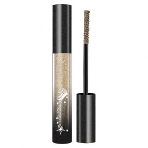 Mascara Or,Mascara Argent | Mascara pour cils à paillettes imperméables | Teinte de cils de maquillage de cils étincelants résistant aux taches longue durée pour une utilisation sur scène pour les ent (zhugkm, neuf)