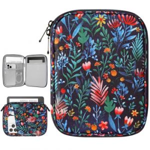 Vinabilia 6-7" Protectrice Housse pour 7" Nouveau Kindle Paperwhite et Kindle Colorsoft Signature Edition, 6" Kindle 11e Génération, Sac de Transport pour Kindle Oasis E-Reader,Nuit Forestière (Buyjoyful, neuf)