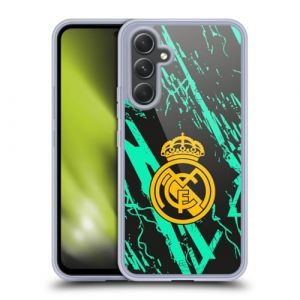 Head Case Designs sous Licence Officielle Real Madrid CF Vert Et Or Urbain Coque en Gel [Protection de Qualit&eacute; Militaire] Compatible avec Samsung Galaxy A54 5G (eCell, neuf)