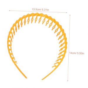 PENIKOKO 10 pièces Lot de Bandeaux Plastiques Accessoires Cheveux et Antidérapants Adaptés pour Maquillage Lavage Visage et Variées Confortables et Résistants (xinshengzhan, neuf)