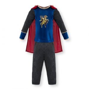 Liontouch - Costume de Chevalier avec Cape pour Gar&ccedil;ons, 3&ndash;6 Ans | Chemise & Pantalon &ndash; Taille Unique | Tenue M&eacute;di&eacute;vale avec Cotte de Mailles | D&eacute;guisement Confortable pour Enfants & Tout-Petits (Liontouch, neuf)
