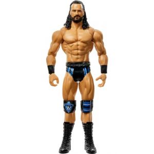 Mattel WWE Figurine Articulée Drew McIntyre, 15 cm, avec accessoires interchangeables et accessoires, à collectionner, Jouet Enfant, Dès 3 ans, HKP35 (FR.StockShop, neuf)