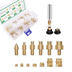 Pannes de fer à souder Mintion, ensemble de pannes pour inserts filetés, pannes de soudage M2/M3/M4/M5/M6/M8, insert fileté pour impression 3D, outil d'insert fileté, accessoires pour imprimante 3D (Craftive Workshop EU, neuf)