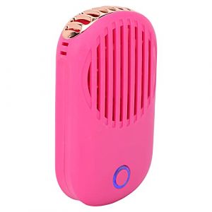 Cryfokt Mini Ventilateur de S&eacute;chage de Cils Portable sans Lame avec R&eacute;glage de L'air &agrave; 2 Vitesses pour un S&eacute;chage Rapide des Ventilateurs de Souffleur de Nail Art, Conception Compacte pour une (Rose (Henseri, neuf)