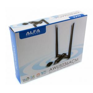AWUS036ACM - Adaptateur USB WLAN bibande MiMo 802.11ac 2,4/5 GHz (76Wifi, neuf)