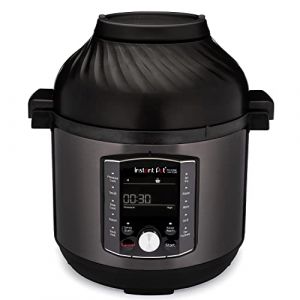 Instant Pot Pro Effet Croustillant, Multicuiseur 11 en 1 - Autocuiseur, Friteuse à Air, Cuisson Lente, Cuisson Vapeur, Fonction Sous-Vide, Déshydrateur, Chauffe-Plat et Fonction Pâtisserie - 7.6 L (Kenners NL, neuf)