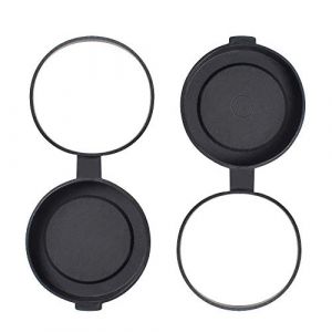 Kylietech Cache d'objectif pour jumelles 42 mm - Pour jumelles 8 x 42 10 x 42 12 x 42 - Diam&egrave;tre ext&eacute;rieur 50-52 mm, Noir (iSeekone, neuf)